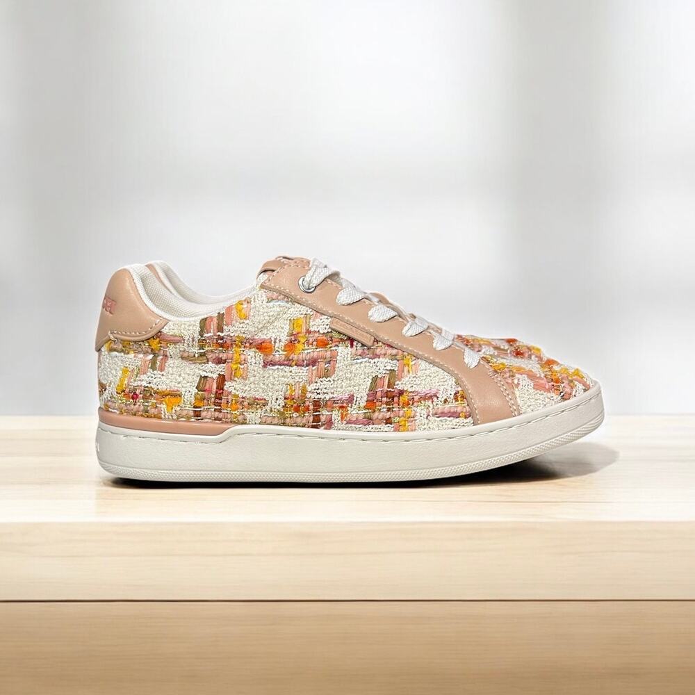 Coach C9934 Lowline Low Top Tweed Sneaker Size 6.5B - Picture 3 of 11